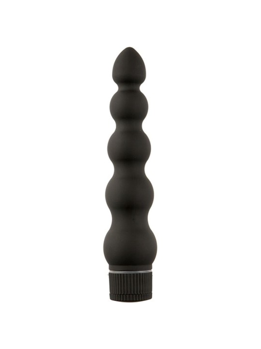 Doc Johnson - Black Magic Ribbed Vibe Vibrator - Black