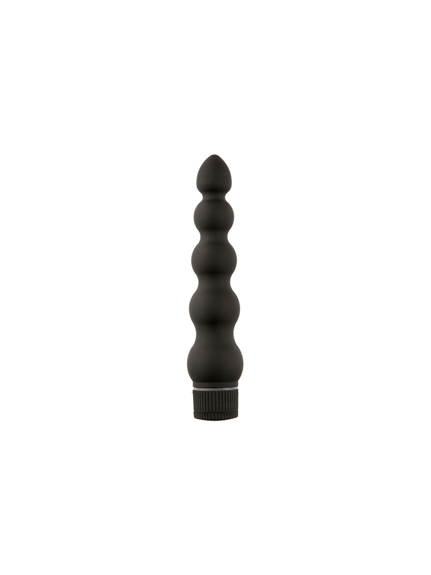 Doc Johnson - Black Magic Ribbed Vibe Vibrator - Black