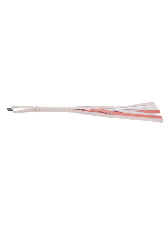Sportsheets – S&M Peaches ‘n CreaMe Gestreepte Flogger – Cream & Orange