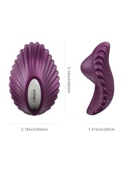 HoneyPlayBox - PEARL App-Controlled Magnetic Panty Vibrator - Purple