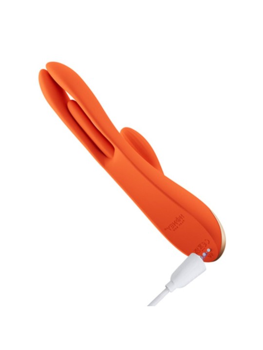 HoneyPlayBox - Terri App-controlled Kinky Finger Tapping Rabbit Vibrator