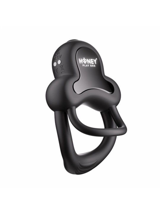 HoneyPlayBox - Anello-App-Controlled Vibrating Double Cock Ring with Clitor