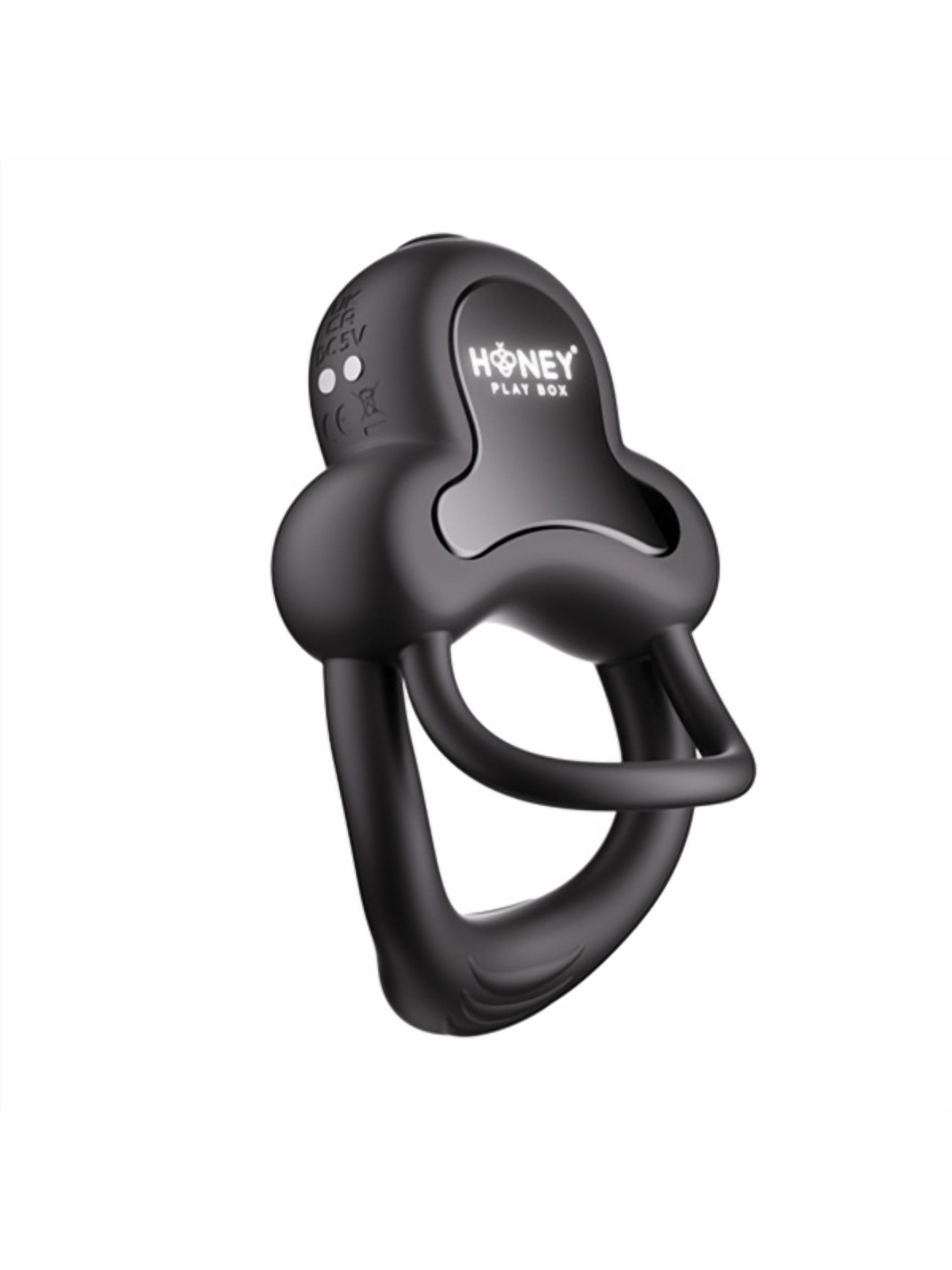 HoneyPlayBox - Anello-App-Controlled Vibrating Double Cock Ring with Clitor
