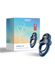 HoneyPlayBox - Anello-App-Controlled Vibrating Double Cock Ring & Clitoris