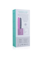 Zwarte siliconen vibrator