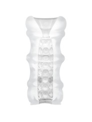 Doc Johnson - Mood ULTRASKYN Stroker Pleaser Massage Beads - Wit