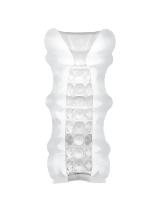 Doc Johnson - Mood ULTRASKYN Stroker Pleaser Massage Beads - Wit