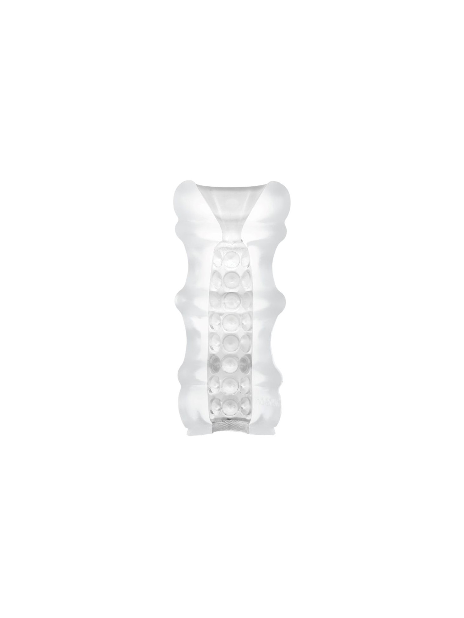 Doc Johnson - Mood ULTRASKYN Stroker Pleaser Massage Beads - Wit