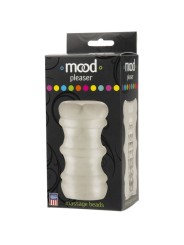Doc Johnson - Mood ULTRASKYN Stroker Pleaser Massage Beads - Wit