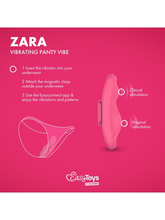 EasyConnect - Panty Vibrator Zara app gestuurd