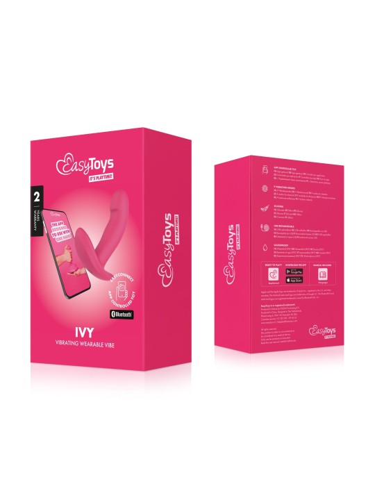 EasyConnect - Draagbare Vibrator Ivy app gestuurd