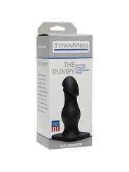 Doc Johnson - TitanMen The Rumpy Buttplug - Black