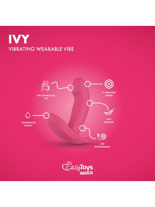 EasyConnect - Draagbare Vibrator Ivy app gestuurd