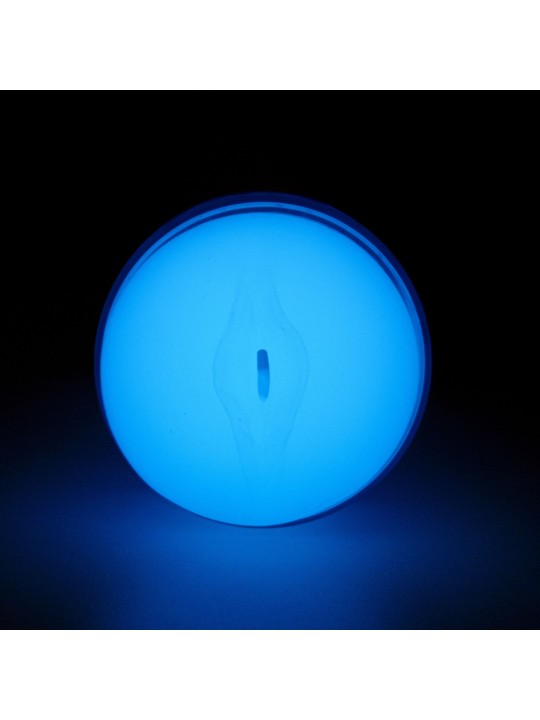 Kiiroo - FeelGlow Stroker - Glow-in-the-Dark Zwart