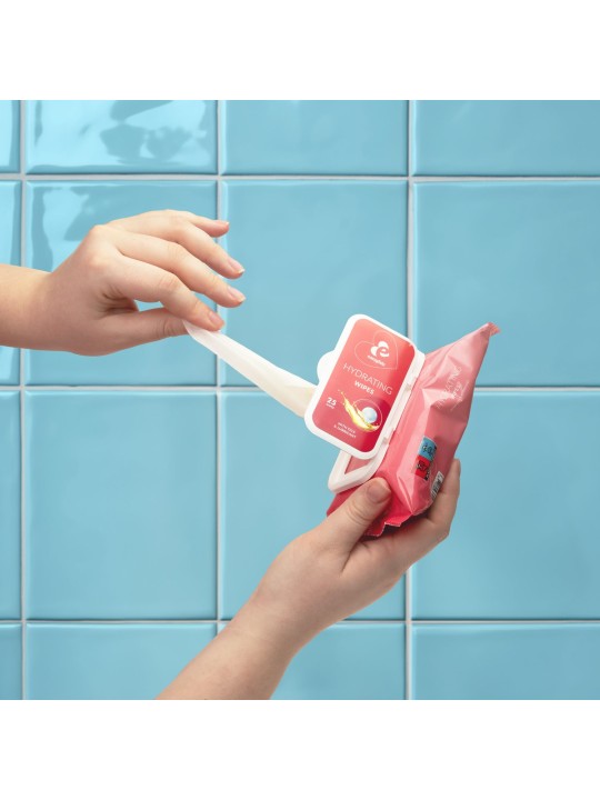 EasyGlide Hydraterende Doekjes met Glijmiddel en Oliën