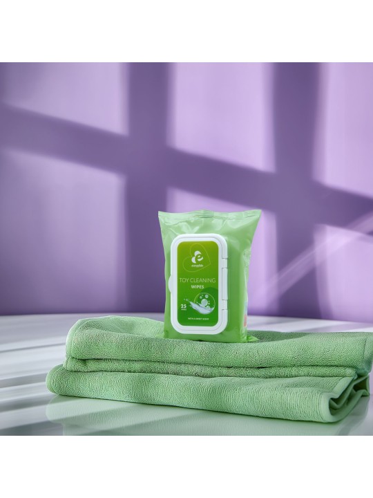 EasyGlide Toy Cleaning Wipes - 25 wipes