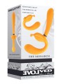 Evolved - The Monarch Strapless Strap On Vibrator - Geel
