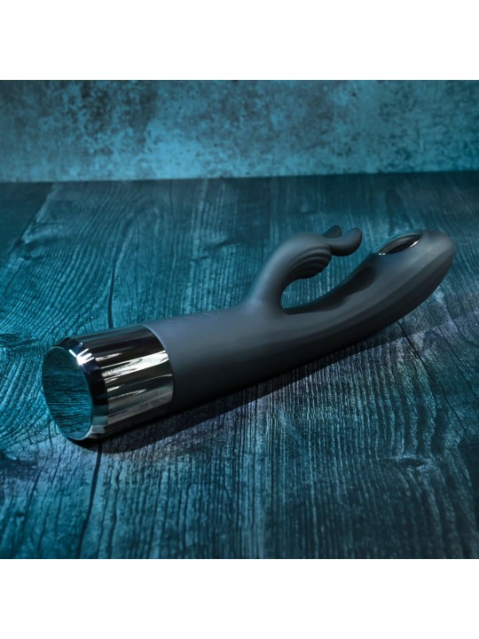 Evolved - Heat Up and Chill Rabbit Vibrator - Black