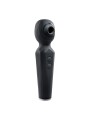 Evolved - Rainbow Sucker Wand Vibrator - Black