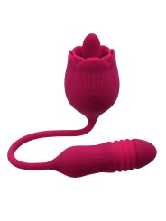 Evolved - Wild Rose Tong Vibrator - Red