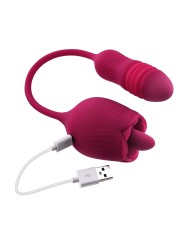 Evolved - Wild Rose Tong Vibrator - Red