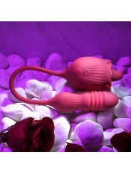 Evolved - Wild Rose Tong Vibrator - Red