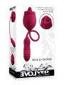 Evolved - Wild Rose Tong Vibrator - Red