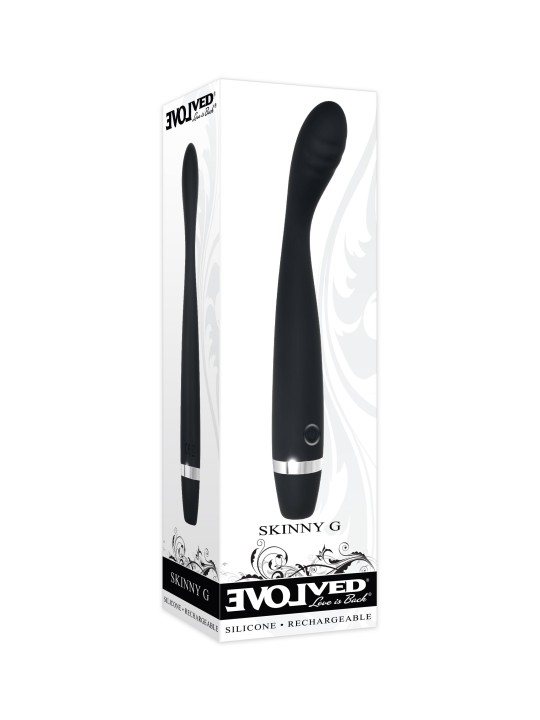 Evolved - Skinny G-spot Vibrator - Black
