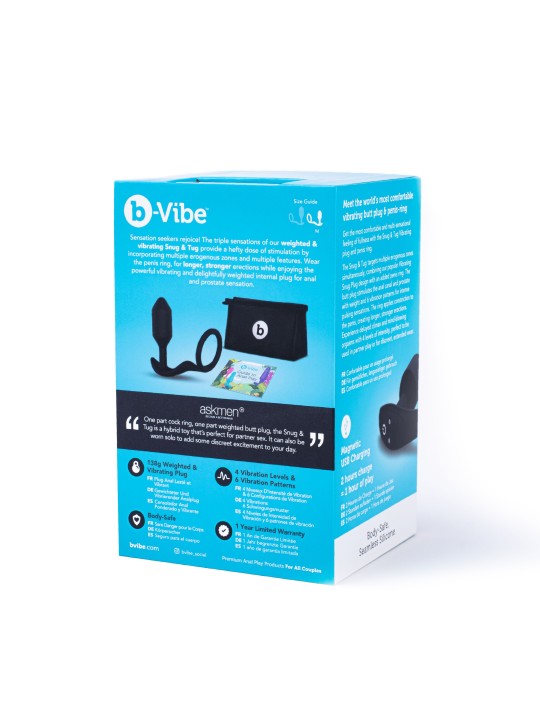 B-Vibe - Vibrerende Snug & Tug M