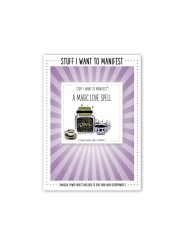 WARM HUMAN – Manifest Greeting Card – Love Spell