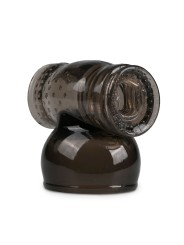 EasyToys Wand Collection – Opzetstuk Met Masturbator - Zwart