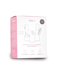 EasyToys Wand Collection – Opzetstuk Met Masturbator - Zwart