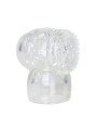 EasyToys Wand Collection – Opzetstuk Met Masturbator - Clear