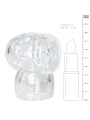 EasyToys Wand Collection – Opzetstuk Met Masturbator - Clear