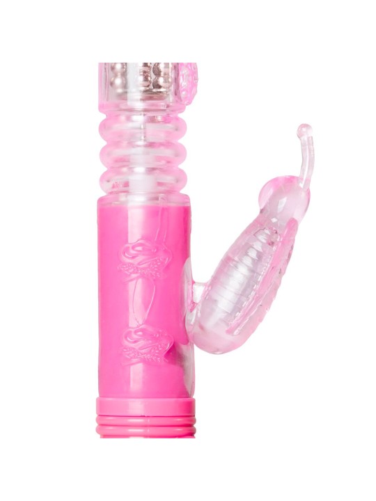 Stotende Butterfly Vibrator - Roze