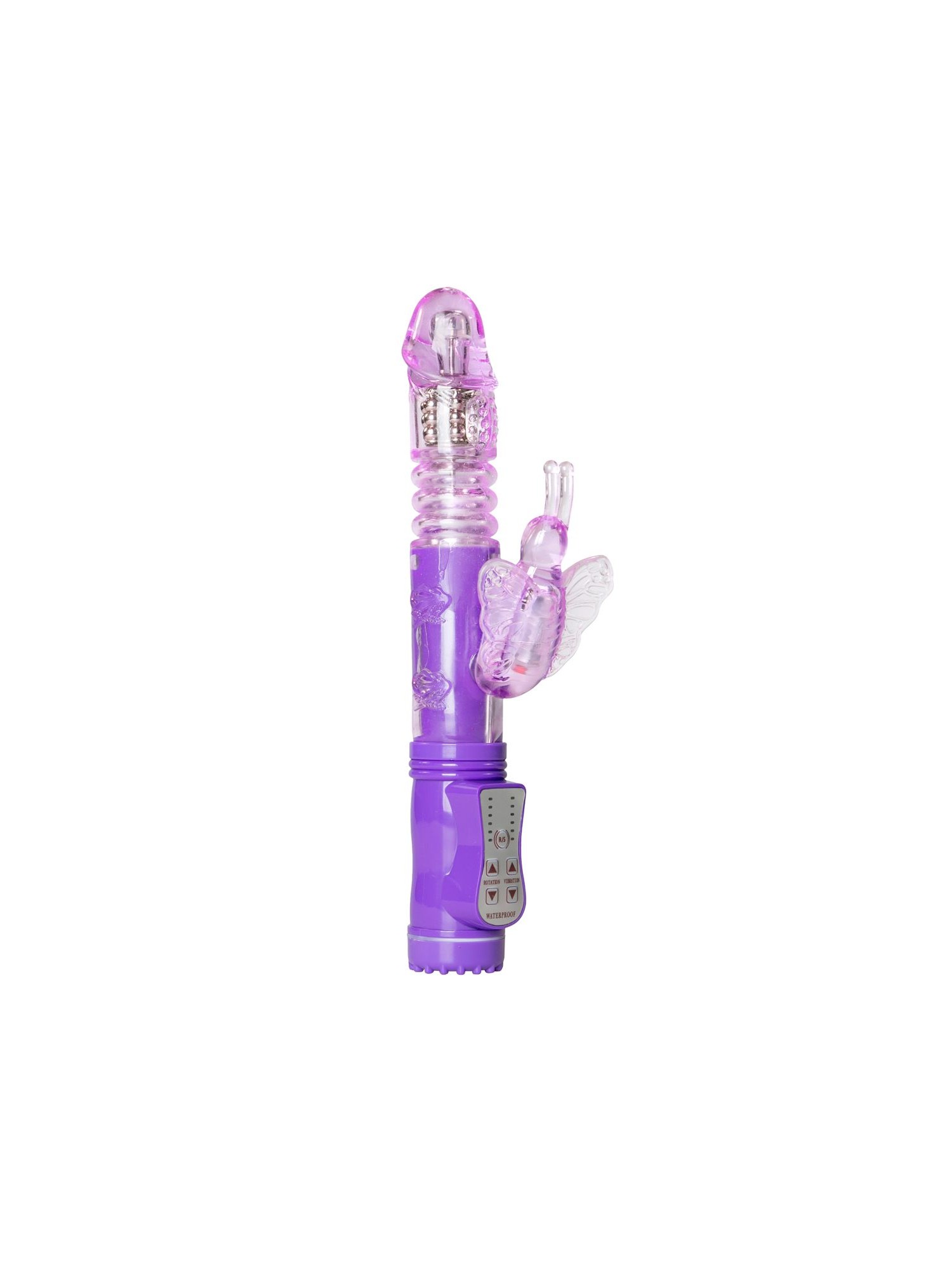 Easytoys Purple Butterfly Vibrator