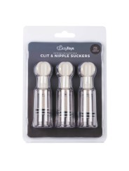 Easytoys Fetish - Nipple & Clit Suckers 3pcs