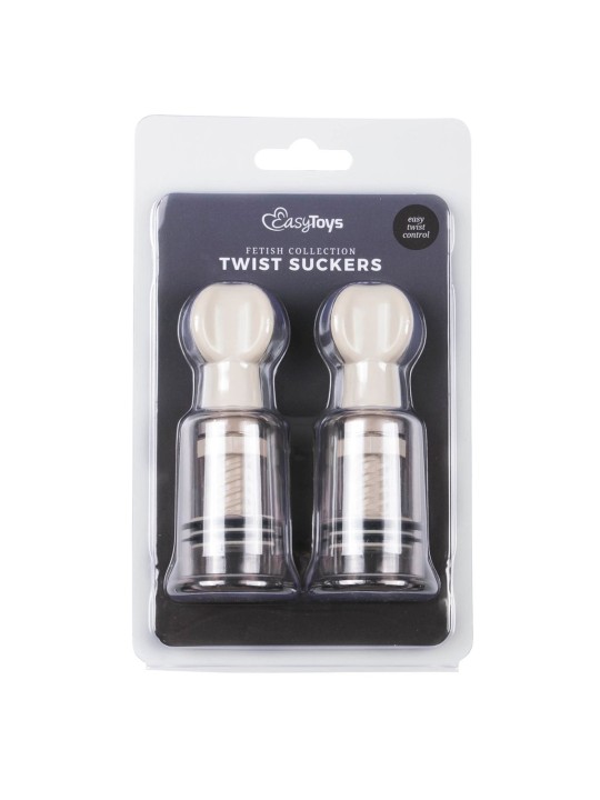 Easytoys Fetish - Tepelzuigers 2 Stuks - Klein