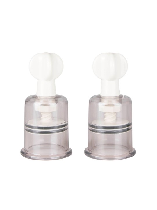 Easytoys Fetish - Tepelzuigers 2 Stuks - Medium