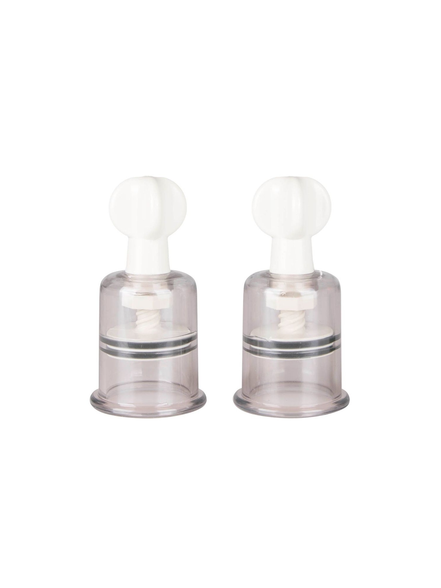 Easytoys Fetish - Tepelzuigers 2 Stuks - Medium
