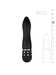 Easytoys Mini Vibrator Glad - Zwart