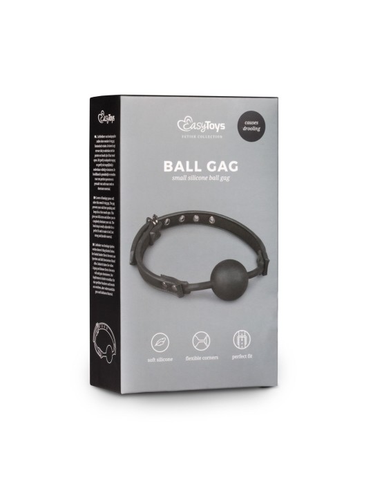 Ball gag met siliconen bal
