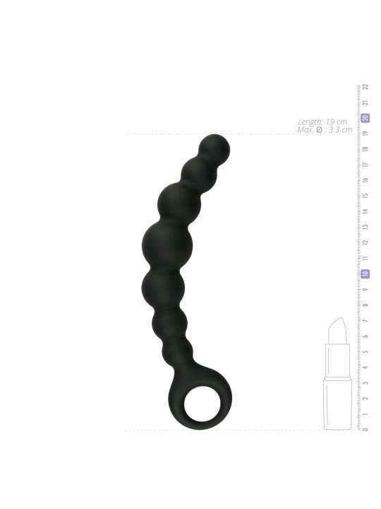 Beaded Anal Plug - 19 cm