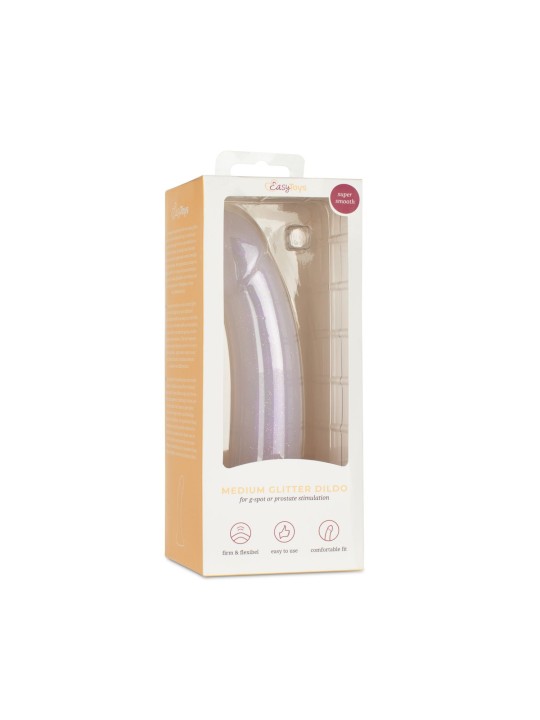 Mermaid Glitter Dildo - 19 cm
