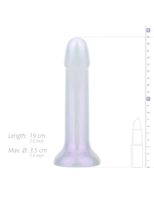 Mermaid Glitter Dildo - 19 cm
