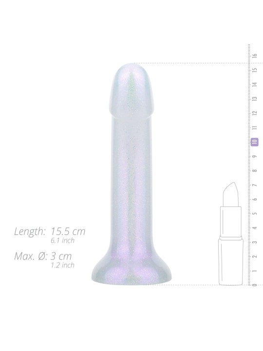 Mermaid Glitter Dildo - 15 cm