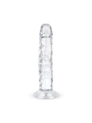 Jelly Dildo without balls - 14 cm