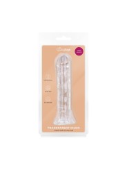 Jelly Dildo without balls - 14 cm