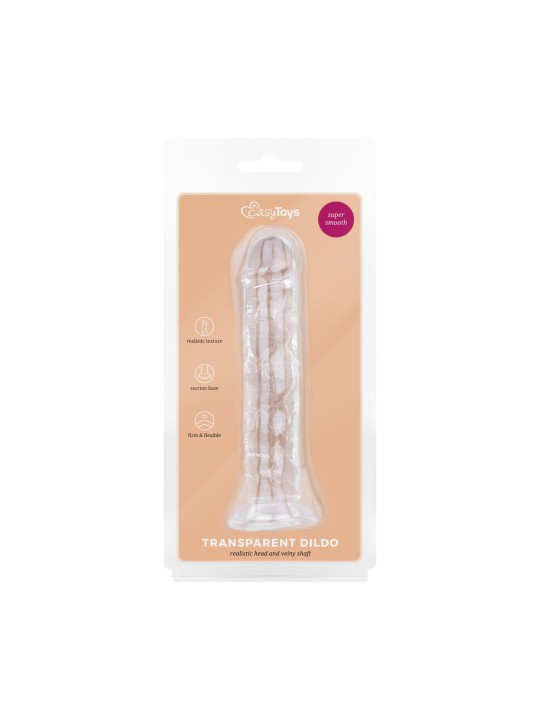 Jelly Dildo without balls - 14 cm