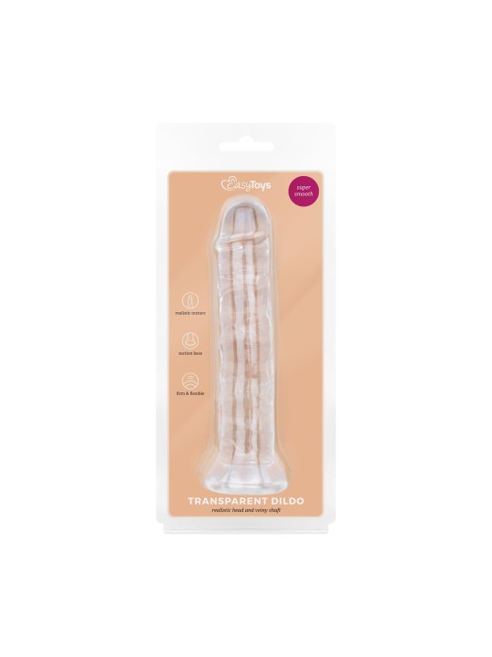 Jelly Dildo without balls - 16 cm